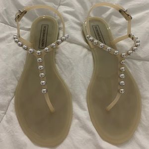 BCBG Maxazria ladies jelly sandals